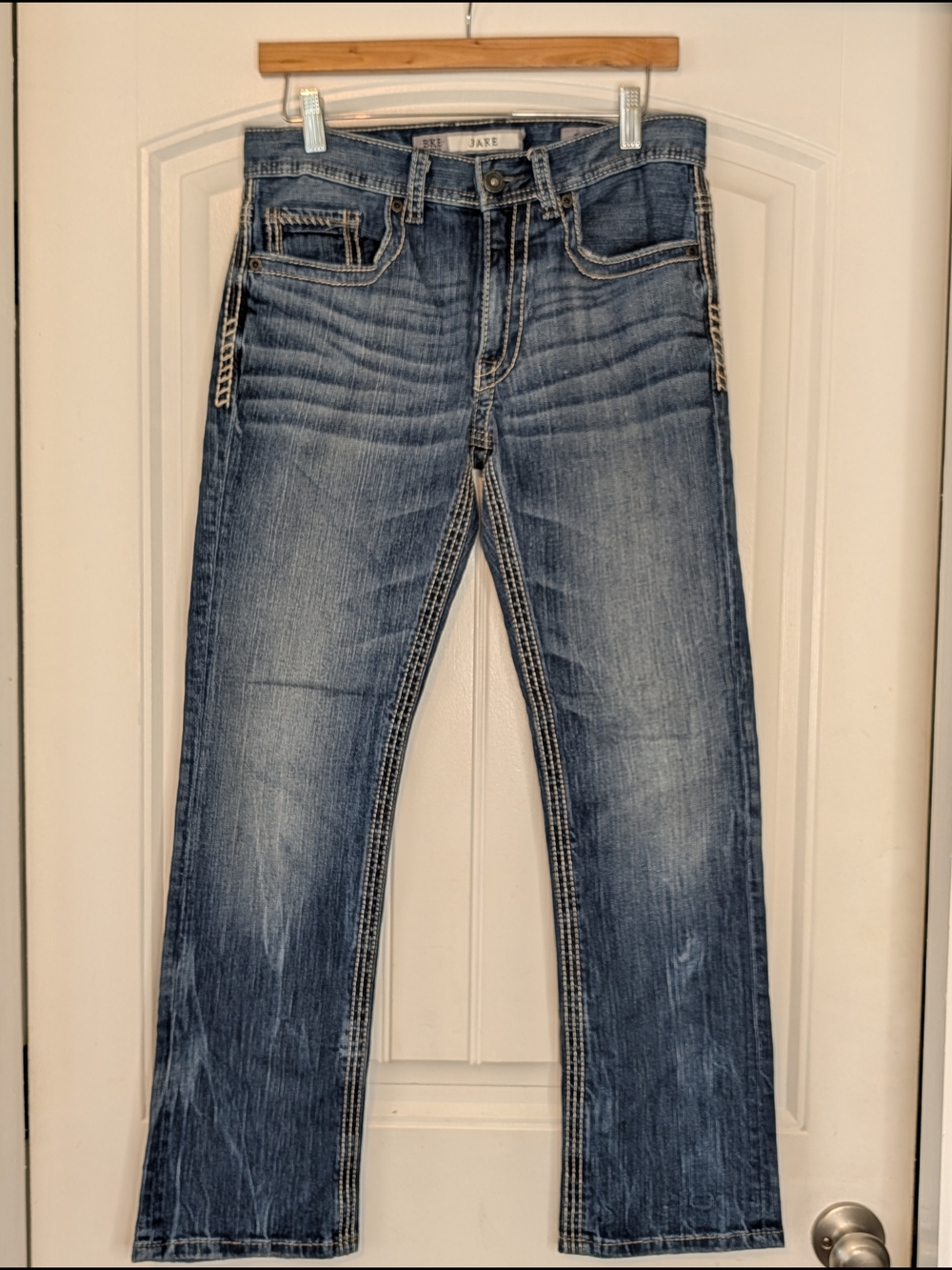 Buckle BKE Denim Jake Straight Leg Blue Jeans